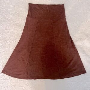 Prana Daphne Skirt Brown Size Small